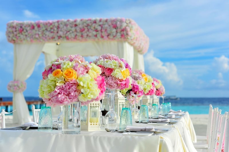 Vintage Wedding Table Decoration